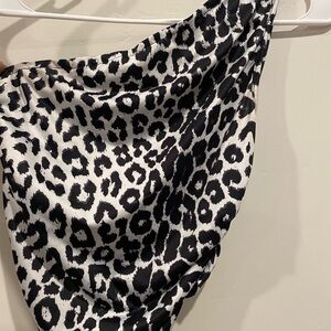 Leopard Print off shoulder top